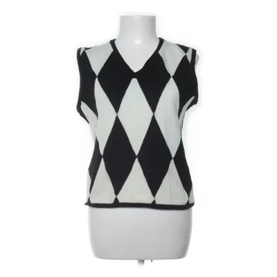 Pull sans manches (Noir, Blanc) de Bric a Brac Laine