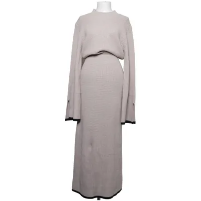 Poloklänning (Beige, Svart) från Adoore Akryl, Bomull, Polyester