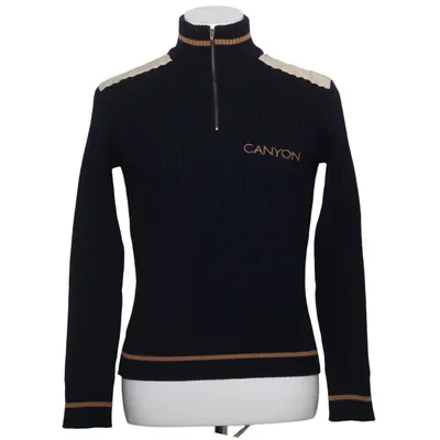 Pull-over (Bleu, Beige) de Canyon Acrylique, Laine