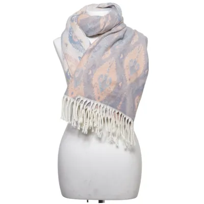 Écharpe (Beige, Bleu, Rose) Cachemire