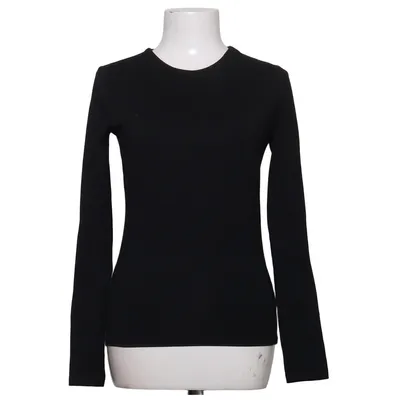 Langærmet t-shirt (Sort) fra Zara Bomuld, Elastan