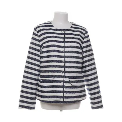 Blazer (Blue, White) from Paola! Acrylic, Cotton, Polyester