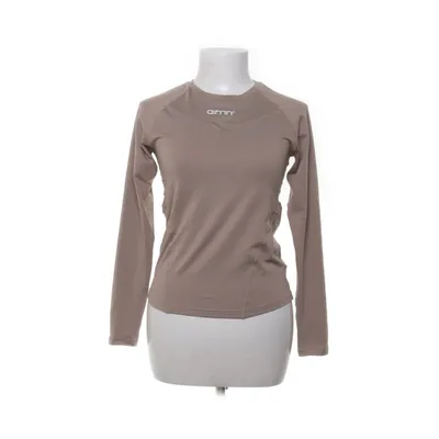 Lange mouwen shirt (Bruin) van Aim'n Polyester, Elastaan