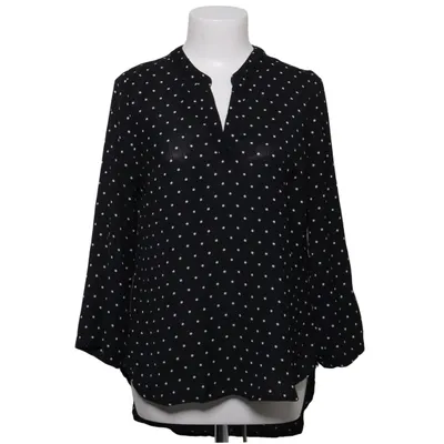Blouse (Black, White) from Holly's Polyester