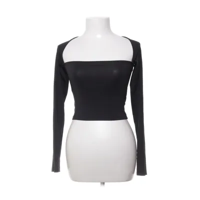 Crop top (Svart) från Nelly Elastan, Polyester