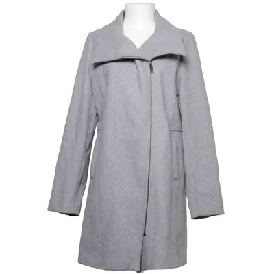 Coat (Gray) from JYOTHI Polyester, Wool