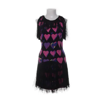 Cocktail dress (Black, Multicolored) from Versace for H&M Elastane, Polyester, Silk