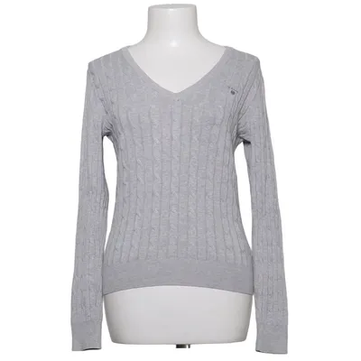 Pull-over (Gris) de GANT Coton, Élasthane, Polyamide