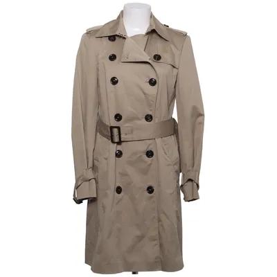 Trenchcoat (Beige) von Marc Cain Baumwolle, Cupro, Elasthan