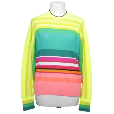 Pull-over (Jaune, Vert, Rose, Multicolore) de Christopher John Rogers Laine de mouton