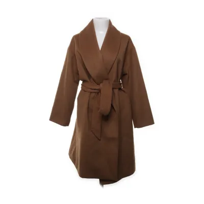 Coat (Brown) from H&M Conscious Collection Acrylic, Polyester, Wool