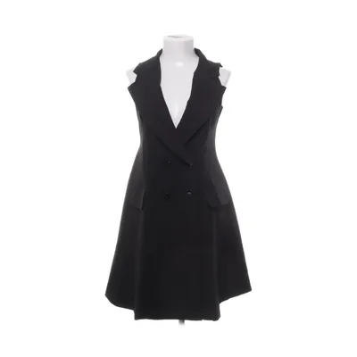 Wrap dress (Black) from Pepe Runa Polyester, Viscose