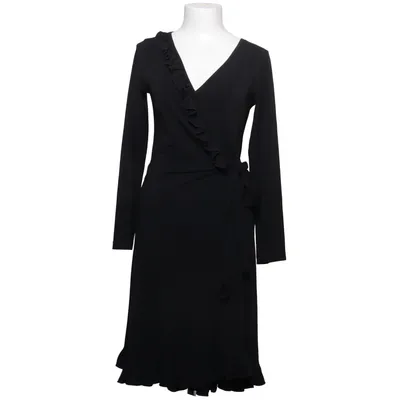 Robe portefeuille (Noir) de Piú & Piú Acétate, Élasthane, Polyamide