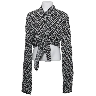Blouse (Black, White, Yellow) from Ü by KappAhl Viscose