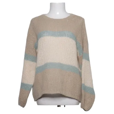 Sweater (Beige, White, Blue) from Riani Alpaca wool, Polyamide