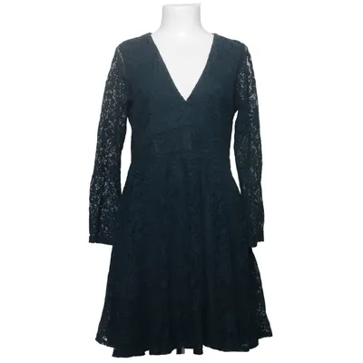 Dress (Turquoise) from H&M Modern Classic Cotton, Polyamide, Polyester, Elastane