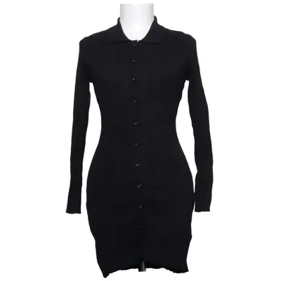 Skjortklänning (Svart) från Astonishing Power Viskos