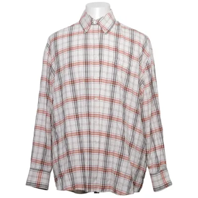 Buttondownskjorte (Hvid, Brun, Rød) fra Our Legacy Bomuld, Elastan, Linned, Polyester