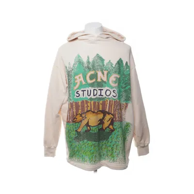 Huvtröja (Beige, Flerfärgad) från Acne Studios Bomull