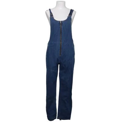 Dungarees (Blue) from Berna Cotton, Elastane