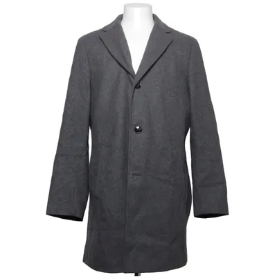 Coat (Gray) from Vannucci Polyester, Viscose, Wool
