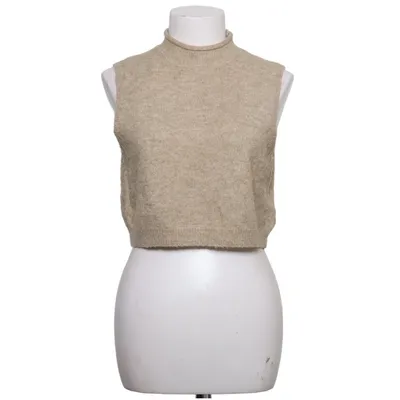 Pull sans manches (Pcmfanna Sl Cropped Knit Top) de Pieces Maternity Acrylique, Laine d'alpaga, Élasthane, Polyamide, Polyester recyclé