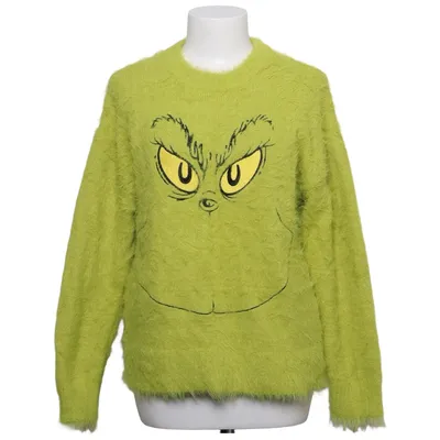 Pull de Noël (Vert, Jaune) de Cropp Polyamide, Polyester