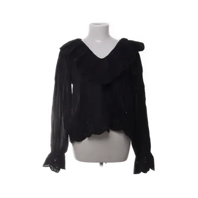 Blouse (Zwart) van H&M Trend Katoen, Polyester