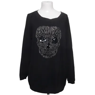 Sweatshirt (Black) from Denim Identity by Zizzi