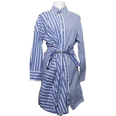 Skjortekjole (Blå, Hvid) fra GANT Bomuld, Elastan, Polyester