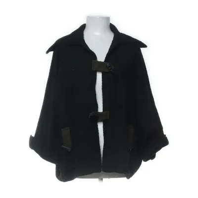 Dufflecoat (Sort, Grøn) fra Titu Mode Akryl, Polyamid, Polyester, Uld