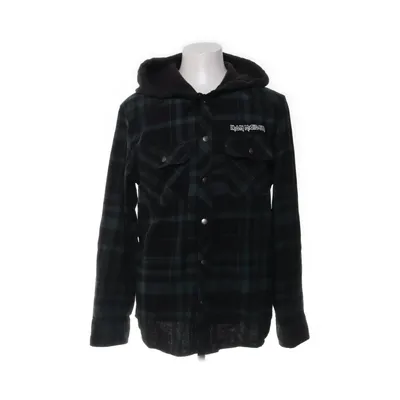 Skjortejakke (Grøn, Sort) fra Iron Maiden Bomuld, Polyester