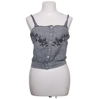 Crop top (Zwart, Wit) van Soeur Katoen