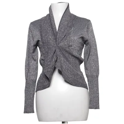Cardigan (Gris) de Eurofashion Polyamide, Viscose