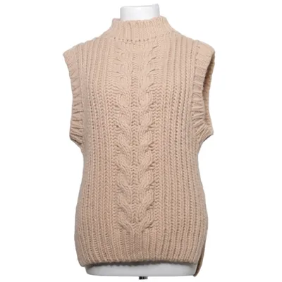 Pull sans manches (Beige) de Valerie Modal, Polyamide, Polyester