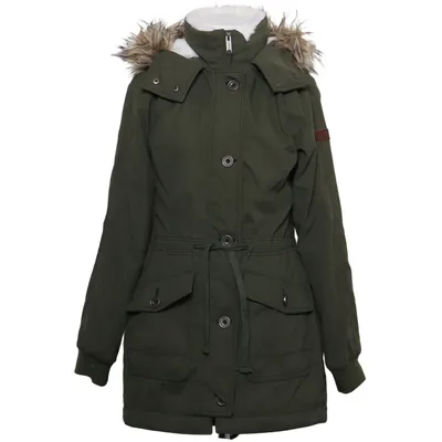 Parkas (Grön) från Hollister Elastan, Polyester