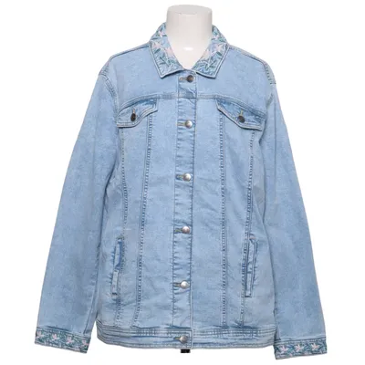 Jeansjacke (Blau) von Bonprix Baumwolle, Elasthan, Polyester, Viskose