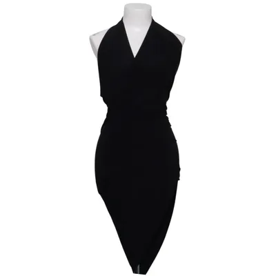 Halternek jurk (Zwart) van Club L Elastaan, Polyester