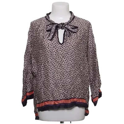 Blouse (Beige, Violet, Orange) de Atos Lombardini Soie