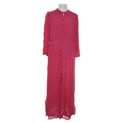 Långklänning (Rosa, Guldfärgad) från River Island Metallfiber, Viskos