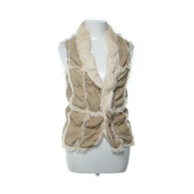 Bont gilet (Beige) van Armani Jeans Konijnenbont