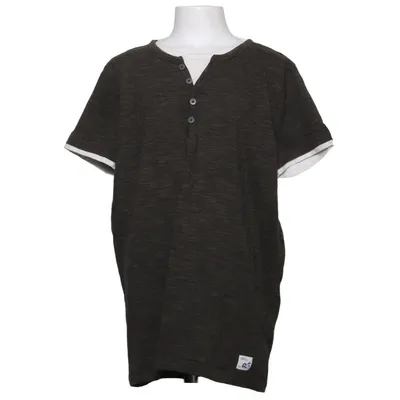 Henley Shirt (Grau, Weiß) von Skill 1963 Baumwolle