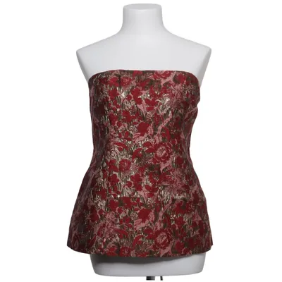 Tube top (Rood, Goud, Meerkleurig) van Next Metallvezel, Polyamide, Gerecycled polyester, Viscose