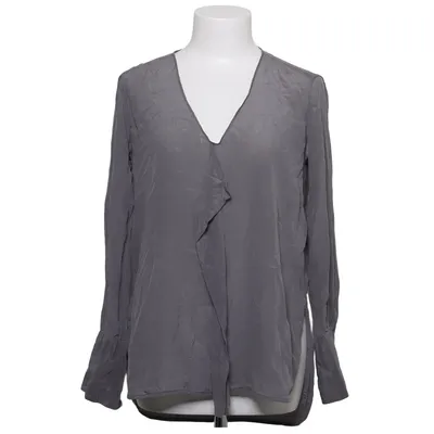 Blouse (Grijs) van FFC Zijde