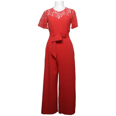 Byxdress (Röd) från Zara Basic Bomull, Polyamid
