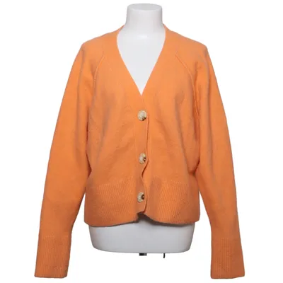 Strickjacke (Orange) von H&M Trend Wolle, Polyamid, Elasthan