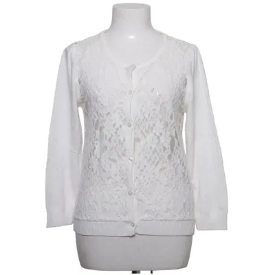 Cardigan (Blanc) de AC Coton, Polyamide, Viscose