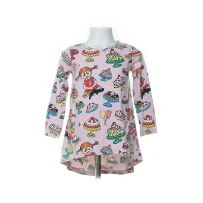Dress (Pink, Multicolored) from Pippi Organic cotton, Elastane