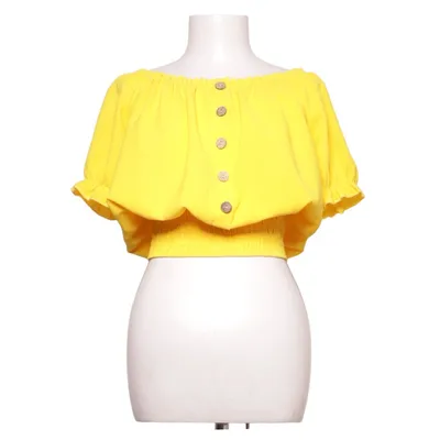 Crop top (Gul) från Elara Polyester