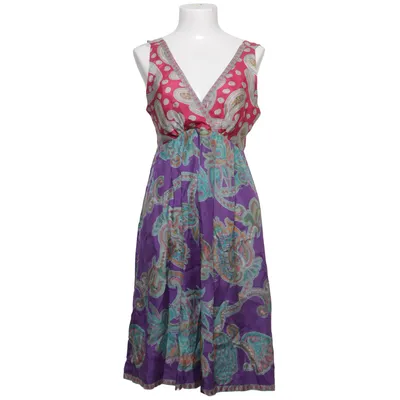 Dress (Purple, Pink, Multicolored) from Indiska Silk